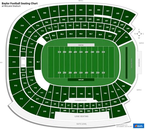 Mclane Stadium Seating Chart With Seat Numbers A Visual Reference of