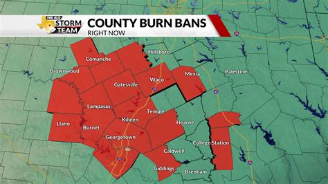 Jul 1, 2022 · MCLENNAN, County (FOX 44) – UPDATE: The Office of Governor Greg Abbott has approved the extension of the Order Enacting a Disaster Declaration and Prohibiting the Sale or Use of all Fireworks in McLennan County. This was announced on Friday morning. The ban will be extended the same length as the current burn ban. 
