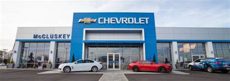 Mclusky chevy. Auto dealer McCluskey Chevrolet plans to move both its new car dealership and a portion of its nationwide online arm to the mostly vacant, 18-acre site of a former JCPenney store in Symmes ... 