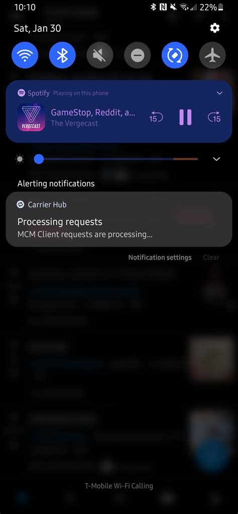 MCM Client Requests are Processing What Does that mean How to Fix. T-Mobile Samsung devices plagued with various issues after recent. MCM Client Requests are Processing - What it Means and How to Fix it. Since last update the GF3 has that carrier services notification.. 