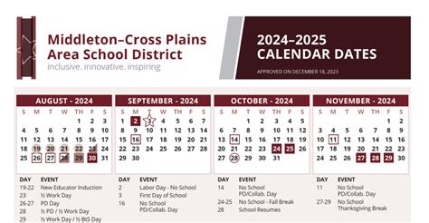 Mcpasd calendar. Calendar . Registration . CAREERS . Speak Up, Speak Out! Transportation . Food & Nutrition . Student Technology Help . MCPASD Dashboard . MCPASD FACTS #1. School District in Dane County. ... Middleton-Cross Plains Area School District 7106 South Ave Middleton, WI 53562 608-829-9000. Stay Connected . 