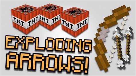 Mcpe explosive arrows command.  Start by obtaining a command block usin...