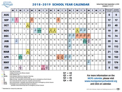 Mcps Calendar 2019
