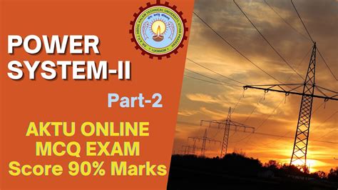 Mcq for Power System