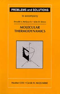 Mcquarrie simon solutions manual to molecular thermodynamics. - 1965 case 530 tractor parts manual.