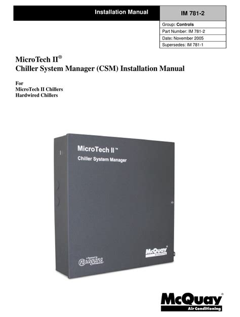 Mcquay microtech 2 manual wshp allerton. - 2001 mercedes benz e430 service reparaturanleitung software.