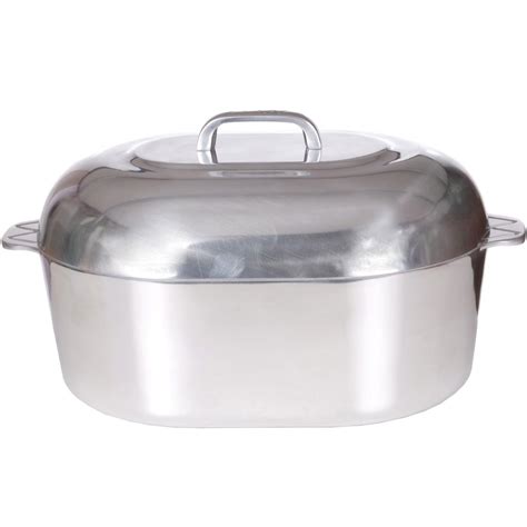 Cookware & Accessories. 13" McWare Oval Roaster. $195.99. (1 review) Write a Review. SKU: 10048. Quantity: Add to Wish List. This Cajun Cookware roaster is Heavy-duty 1/8 inch thick polished aluminum construction for fast even heating, easy cleaning and low maintenance.
