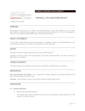 Md anderson payroll. MD Anderson Agreement No. _____ CSP Agreement 10/24/2014 (OFPC) - 6 - MDA ver 2014 10 22 ses efforts, skill, judgment, and abilities to perform its obligations and to further the interests of Owner in accordance with Owner's requirements and procedures. 12.2 Contractor represents and agrees that it will perform its services in accordance with ... 