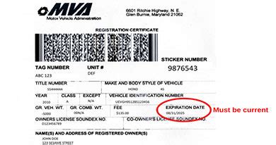 Md car registration. The completed form, along with the appropriate fees, can be brought to any full service MVA or mailed to the Maryland Motor Vehicle Administration, 6601 Ritchie Highway, Room 4, Glen Burnie, MD 21062. Application for Historic or Street Rod Registration (Form #VR-096) is used to apply for historic or street rod license plates. 