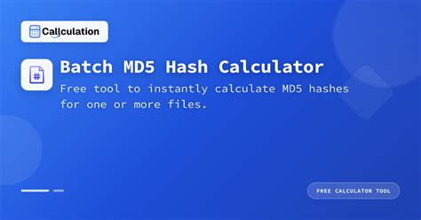 Md5 file calculator online.  Calculate checksums for text and files in...