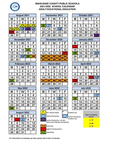 Mdcps Calendar 21 22