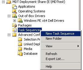 Mdt add reboot task sequence.  We also add a restart step after this.  ...