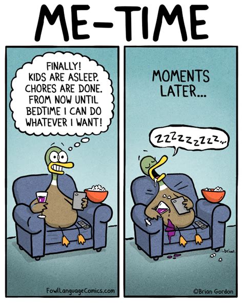 Me Time Fowl Language Comics