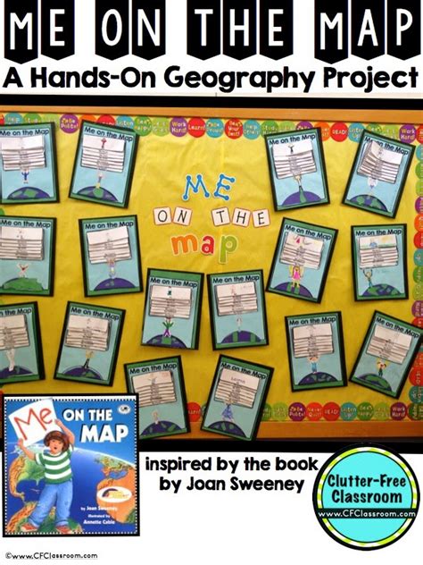 Me on the Map Activities and Printables ClutterFree Classroom