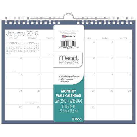 Mead Calendar