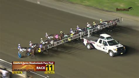 Instant access for Meadowlands Harness Race Results, Entr