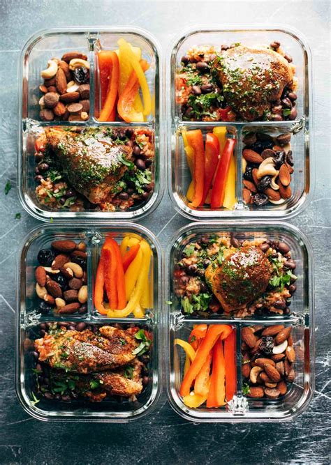 Meal prep dinners. Built with ConvertKit. What's in This Post. Healthy Meal Prep Ideas. What is Meal Prep? How to Meal Prep for Beginners. Meal Prep Breakfasts. Mason Jar Recipes. Meal Prep Bowls & Bento … 