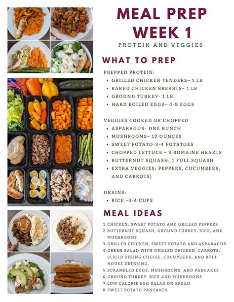 Meal prep week menu. To create a meal prep calendar, add the meals you will eat each day, and under notes, write the prep work you want to do each day for other meals that week. For example, if two meals require you to cut and fry onions, you can do that for more than one meal and save that step the next time you need fried onions. 