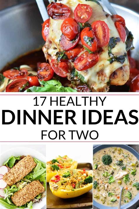 Meals for two recipes. 