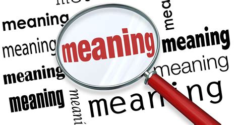 Meaning