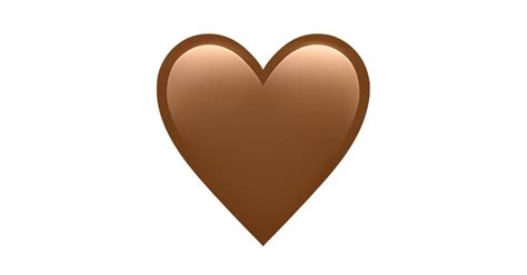 Meaning Of Brown Heart Emoji In Whatsapp
