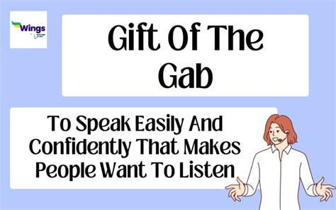 Meaning Of Gift Of The Gab