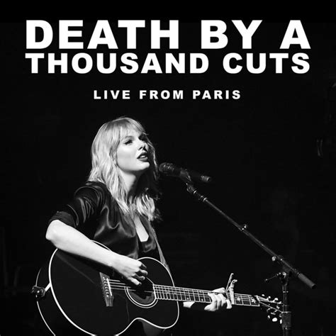 Meaning of Death by a Thousand Cuts by Taylor Swift