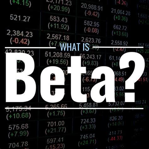 Meaning of beta in stocks. Things To Know About Meaning of beta in stocks. 