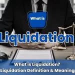 Meaning of involuntary liquidation in English - Cambridge Dictionary