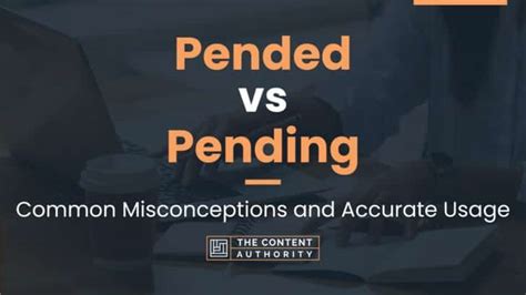 Meaning of pended. The term “pending” on a bank account means that the transaction is not fully processed through the Automated Clearing House. The ACH is a network of financial institutions that han... 