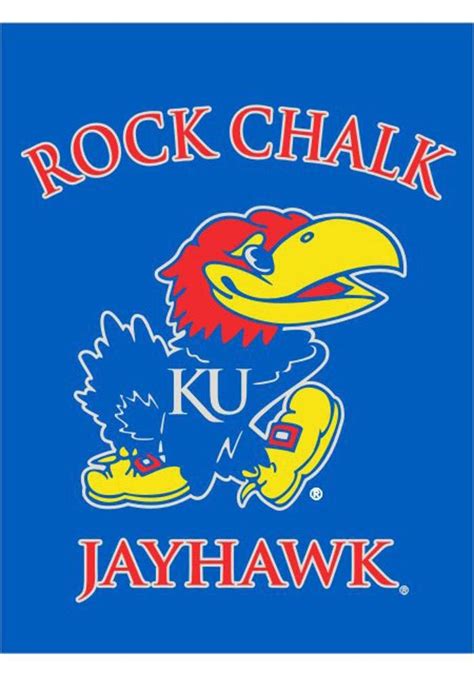3×5 Rock Chalk Jayhawk. $40.00. 3x5 Rock Chalk Jayhawk quantity. Add to cart. Category: Sports Flags Tags: chalk, jayhawk, rock. Additional information .... 