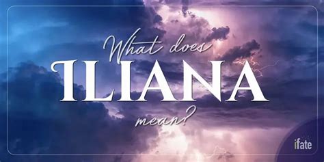 Meaning of the name Illiana