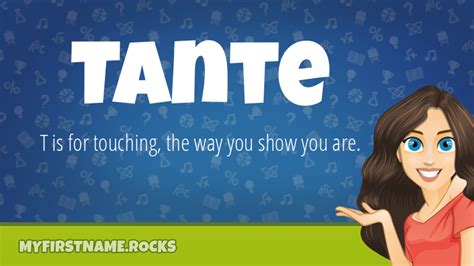 Meaning of the name Tante - Origin and History