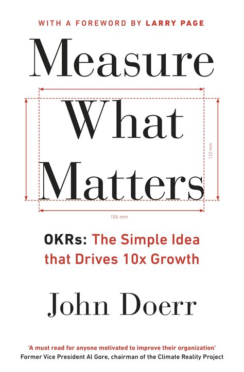 Measure What Matters by John Doerr Penguin Books Australia