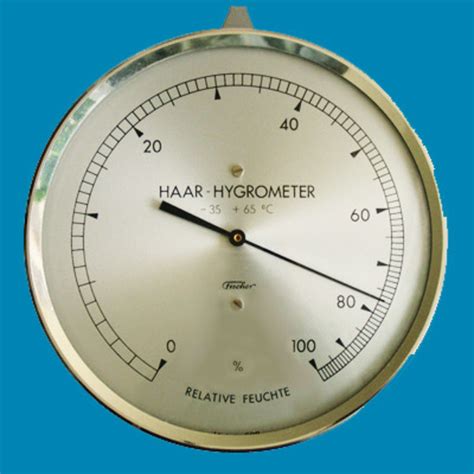 A hygrometer is an instrument used to measure the relative humidity of air, or the amount of invisible water vapor in a given environment. They range from simple devices like the psychrometer and the hair hygrometer to more complicated pieces like the cooled mirror dew point hygrometer, which uses the temperature of condensation to ….