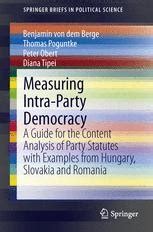 Measuring Intra-Party Democracy - Springer