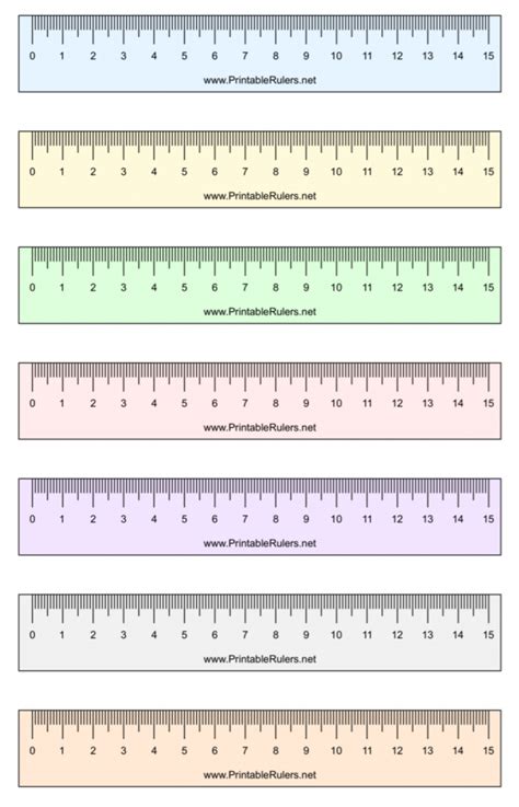 Measuring Ruler Printable