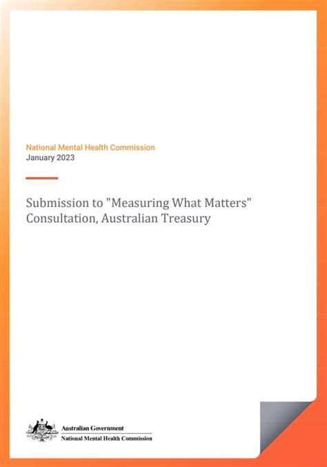 Measuring What Matters Consultation