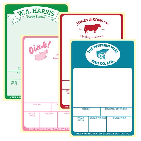Meat Labels Positive ID Labelling Food Labelling