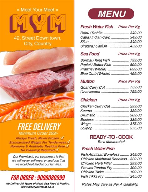 Meat Price List - ITS IMPEX GmbH; iitag.com