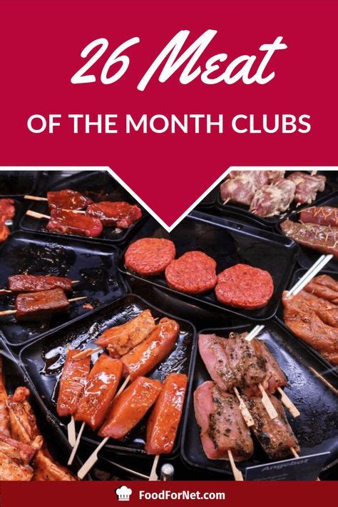 Meat of the month club. Each steak is vacuum-packed and sealed to ensure no flavor or moisture is lost in transit. Choose between six and twelve-month packages to enjoy up to a year of monthly steak deliveries. Express shipping ensures the premium beef stays in transit for as little time as possible. With each cut aged for a minimum of 28 days, you can rest assured ... 