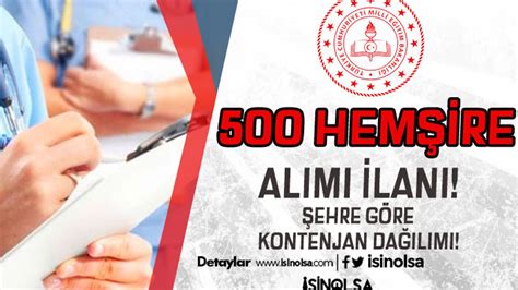 Meb hemşire alımı 2021