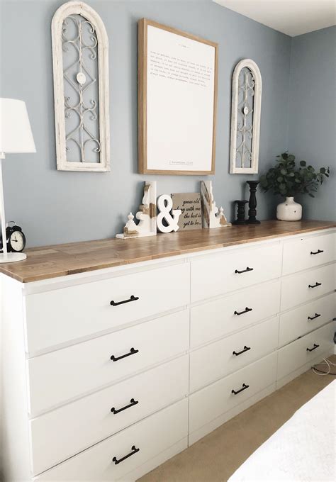 MALM Chest of 6 drawers, white,160x78 cm. £149.
