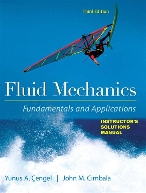 Mecánica de fluidos 3ª edición solución manual cengel. - Manuale di soluzione dei segnali e dei sistemi.