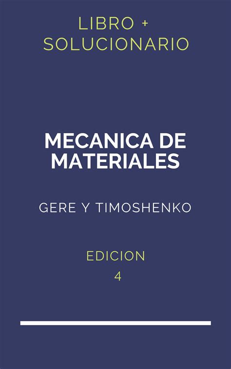 Mecánica de materiales timoshenko manual de soluciones. - Manuale di servizio della pompa rexroth aa4vg.