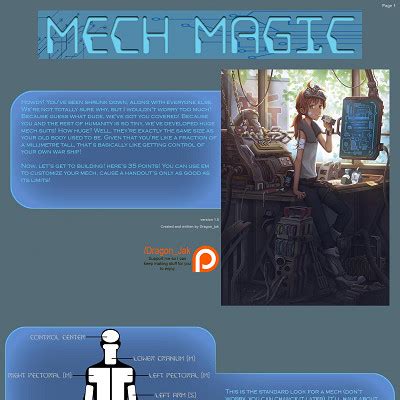 Mech Magic V1 CYOA by dragon_jak - Image Chest - Free Image …