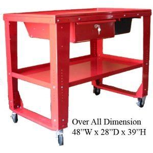 Mechanic Tear Down Work Bench Table 1000LB Capacity