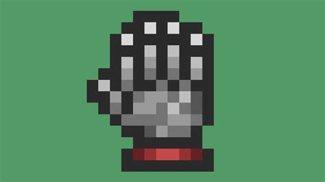 Mechanic glove terraria. The Elemental Gauntlet is a craftable Godseeker Mode accessory. It provides a 15% increase to melee speed and damage and a 5% increase to melee critical strike chance, a 20% increase to true melee damage, increases melee knockback, and gives the player temporary immunity to lava. While wearing the Elemental Gauntlet, any enemy struck … 
