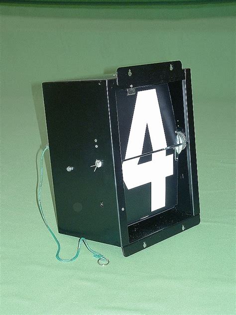 Mechanical Number Unit 09 Replacement Number Units for Scoreboxes