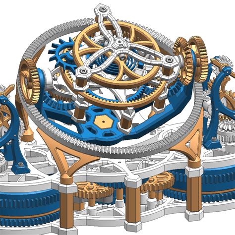 Mechanical Watch STL Ready to 3D Print Etsy